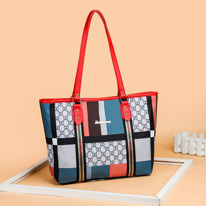 new arrival women's bag shoulder bag large capacity tote bag ladieswear bag k-stylefashion cloth bag nylon one piece dropshipping