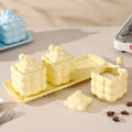 New macaron-colored marshmallow ceramic spice jar set - stylish kitchen salt shaker wholesale