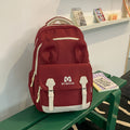 Japanese style cartoon rabbit ears school bag large capacity casual middle school students two-dimensional girls cute tutoring backpack