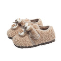 Girls' cute snow boots - new autumn/winter collection, fleece-lined kids' shoes, korean style children's furry boots, lambswool cotton shoes