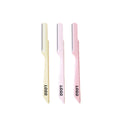 Customized sharp eyebrow razor oem professional eyebrow shaving razor imported blades beauty tools