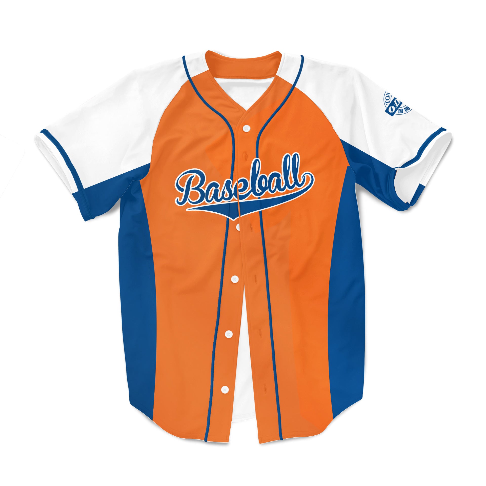 Sublimation custom American baseball jersey sports jacket sticker embroidered softball jersey competition men's and women's baseball jersey printing