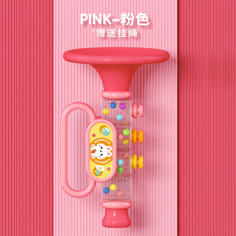 Kids' trumpet whistle instrument - speech development toy - blowing toy - baby can blow harmonica - night market stall item