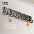 No-drill adhesive clothes hangers, wall-mounted hooks, self-adhesive hooks for entryways, bathroom damage-free hooks