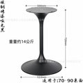 Titanium speaker legs, stainless steel spinning brushed table legs, metal waist bracket, coffee table legs, tulip table legs