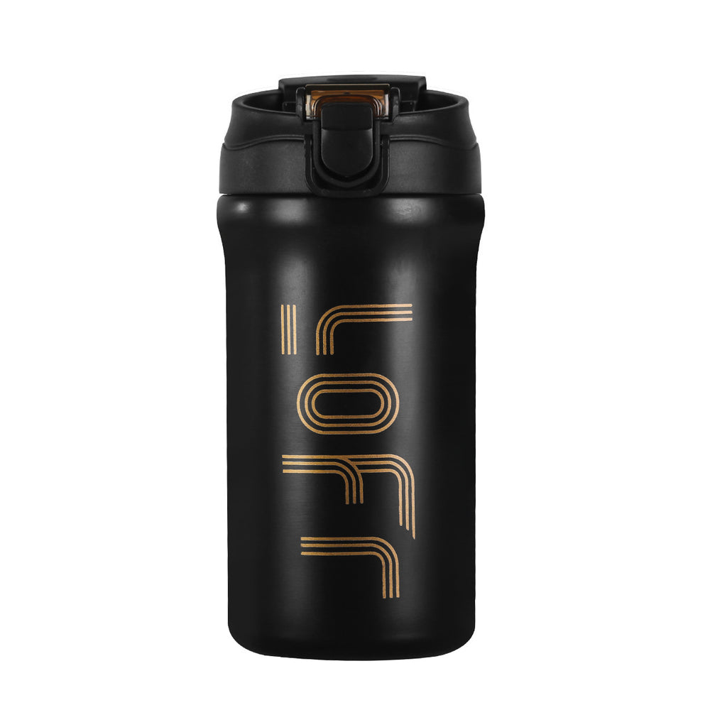 Travel coffee cup for men casual car thermos cup for women accessible luxury cold and hot outdoor portable straw water cup with engraving