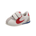 Korean style velcro toddler shoes, kids' sneakers, spring/autumn girls' white shoes, boys' crocs, baby shoes