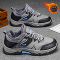 Autumn winter outdoor men's shoes waterproofnon-slipabrasion resistanthiking shoes middle-aged men heattechfleece-lined travel shoes sneakers