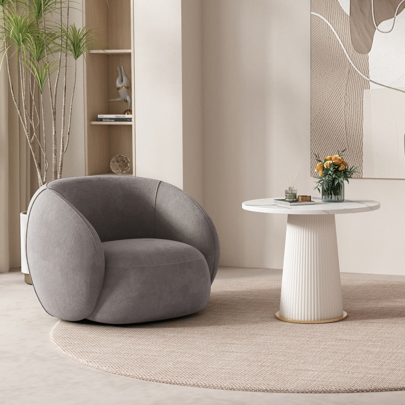 Beauty salon rest area sales department negotiation single sofa round table combination b&b balcony sofa chair living room