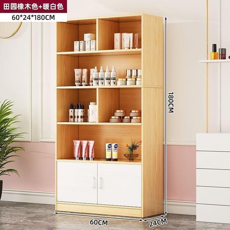 Cosmetics display cabinet, beauty salon product display cabinet, wine cabinet, supermarket, nail salon display rack, multi-layer storage rack