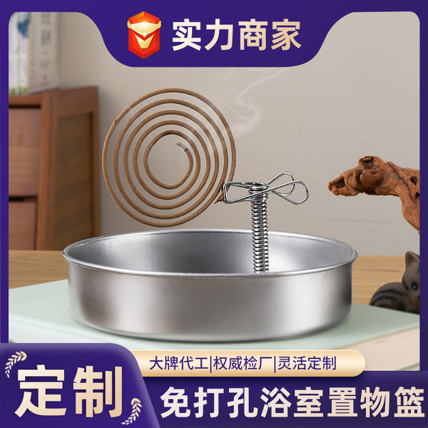 Magnetic moxa strip clip Mosquito coil clip Vertical frame Indoor aromatherapy Outdoor mosquito repellent special clip Portable and easy to use Customized placer