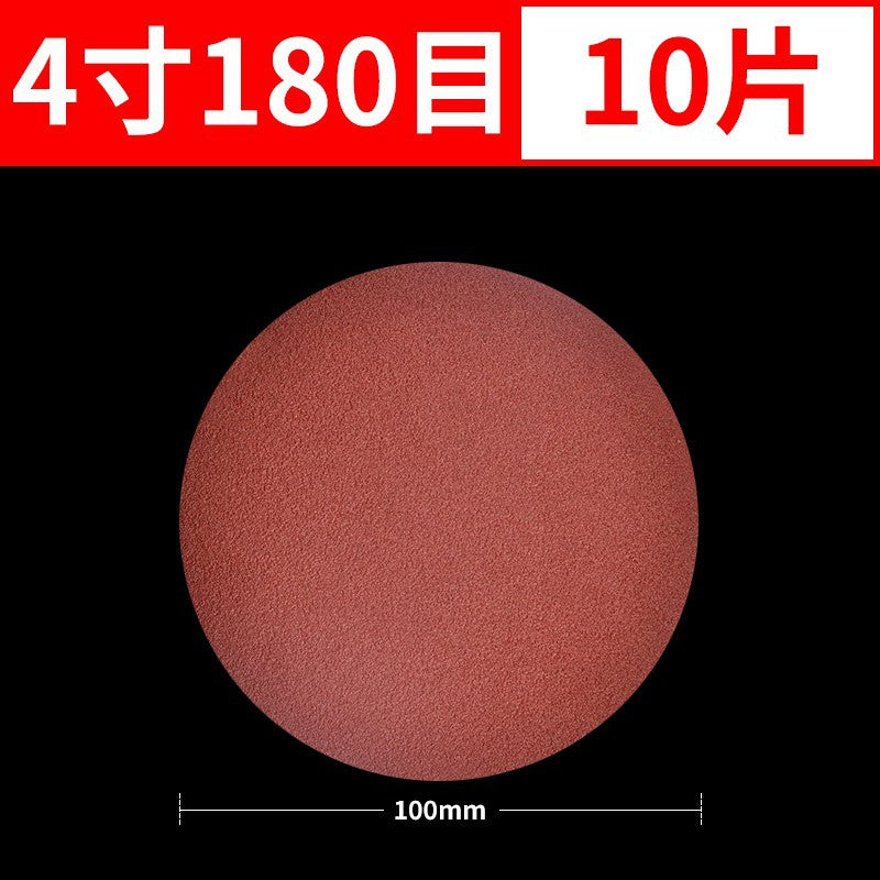 4 inch sandpaper flocking woodworking wall grinder polishing round suction cup fleece self-adhesive angle grinder grinding disc