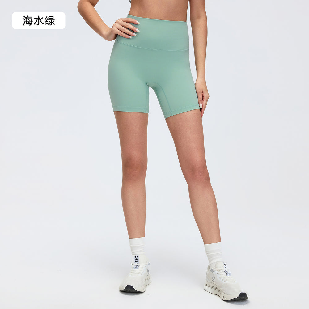 Super factory, high quality, can be customized with drawings and samples, oem hot labeling, one-stop processing and customization of yoga shorts
