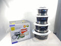Lunchbox keep warmexport4pcs diamond point thermal insulation box color body 2l, 4l, 6l, 8l