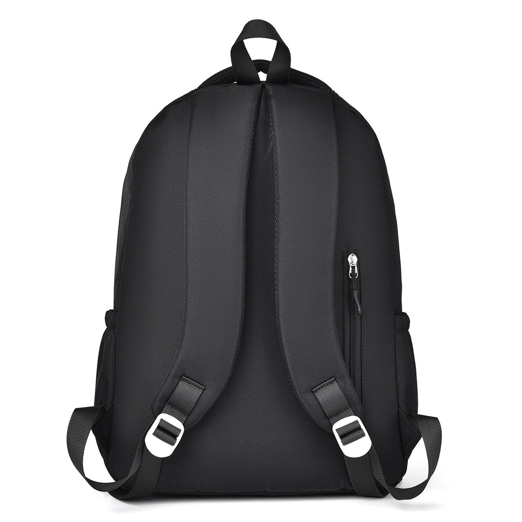 Cross-border new fashion and leisure student schoolbag large capacity trend versatile backpack lightweight simple travel backpack