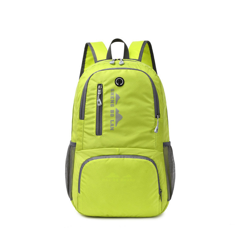 Outdoor backpack hiking bag large capacity new lightweight portable folding backpack travel storage bag sports backpack