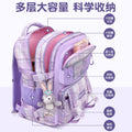 2026 new school backpack for girls, grades 1-6: ultra-lightweight, ergonomic, and spine-protecting backpack for elementary school students