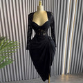 European and american women's clothing  summer new arrival: elegant square neck lace long sleeve high waist slimming midi dress