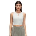 Women's running vest - bra-free, versatile sleeveless top - modal, skin-friendly, fitness yoga wear d26046