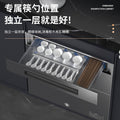 Wholesale uv sterilizer cabinet, built-in home use, small 120l three-tier kitchen dish and utensil sterilizing cabinet