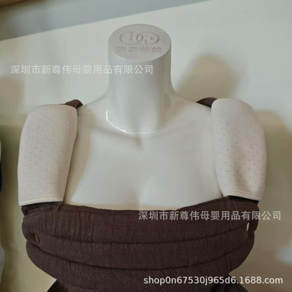 Shoulder waist stool strap saliva towel baby bite towel baby saliva towel snap fastening sucking strap strap pair