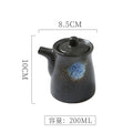 Vintage chic, high-style kitchenware: japanese ceramic soy sauce dispenser, vinegar dispenser, oil dispenser for home, restaurant, and hotel use