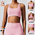 new arrival running sports pilates yoga clothes beautiful back tight belly high waist peach butt fitness clothes for women