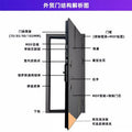 Russian door central asia turkish mdf panel door thermal insulation entrance apartment door export engineering steel security door
