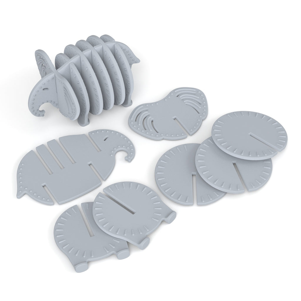 Silicone educational splicing toy manufacturers' new products can be used as heat insulation pads for children's puzzle puzzles, hands-on silicone toys