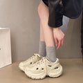 2025 summer new eva platform clogs - outdoor wear, height increasing, beach sandals, "stomping on clouds" comfort, closed-toe slippers for women