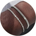 Stainless steel plated 18k gold fashion gold cable stitch bracelet cuban bracelet classy stylish men's jewelry easiest for match