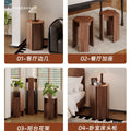 Solid wood stool for home stackable order stool thickened combination stool stacking stool side table round stool spare dining table high stool