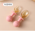 Baby elephant spoon baby eating training fork spoon independent eating supplementary food spoon kids supplementary food feeding tableware