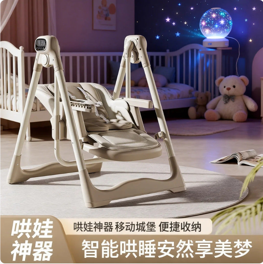 Baby high chair - multifunctional, adjustable height, reclining, portable dining chair for infants and toddlers