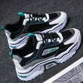 Men's shoes: 2025 spring new arrivals - breathable, versatile mesh athletic casual sneakers for teens, height increasing, dad shoes, and trendy instagram style