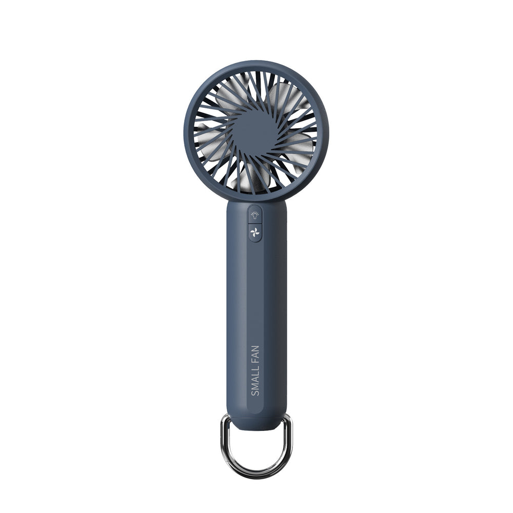 Mini handheld fan usb portable multifunctional outdoor hiking buckle silent creative desktop electric fan