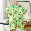 My09 - short sleeve - bear & airplane