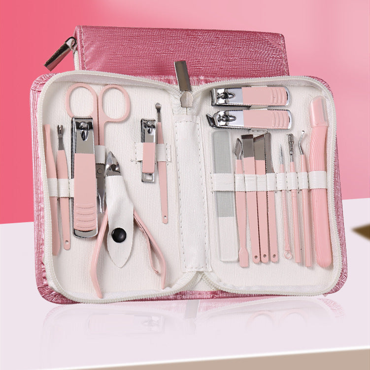 German stainless steel eagle mouth pliers manicure dead skin scissors tool suit complete set professional pedicure knife nail scissors wholesale