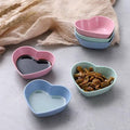 Love dish, seasoning dish, soy sauce dish, japanese small dish, vinegar dish, dipping dish, snack dish, plastic dish, wheat straw dish