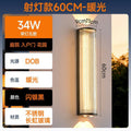 Up and down luminous outdoor wall lamp changhong glass waterproof courtyard gate side lights villa exterior wall