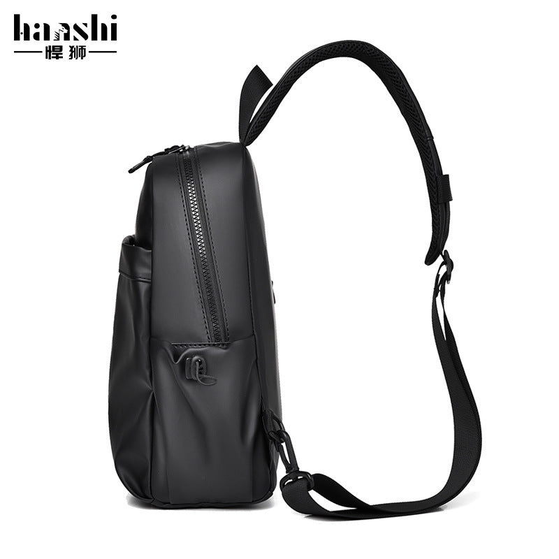 Fashion Men's Breast Bag Premium Casual Women's Crossbody Bag Trendy Lightweight Waterproof Shoulder Bag Travel Shoulder Chest Bag