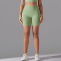 New arrival free underwear without embarrassing lines high waist tight zero-sense three-quarter pants sports running fitness yoga shorts for women