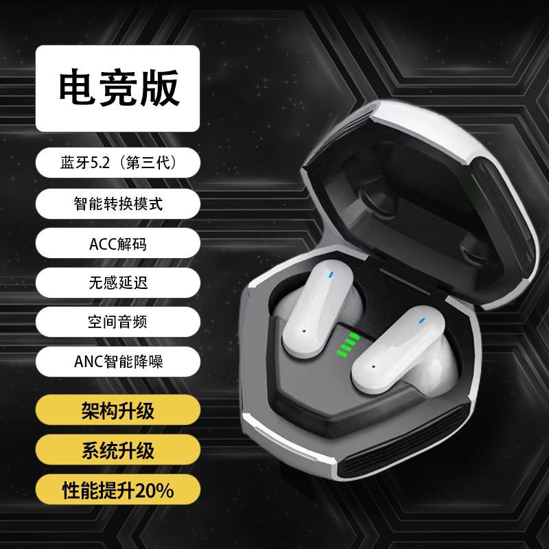 Gaming wireless bluetooth earbuds - mini tech, in-ear, universal for android
