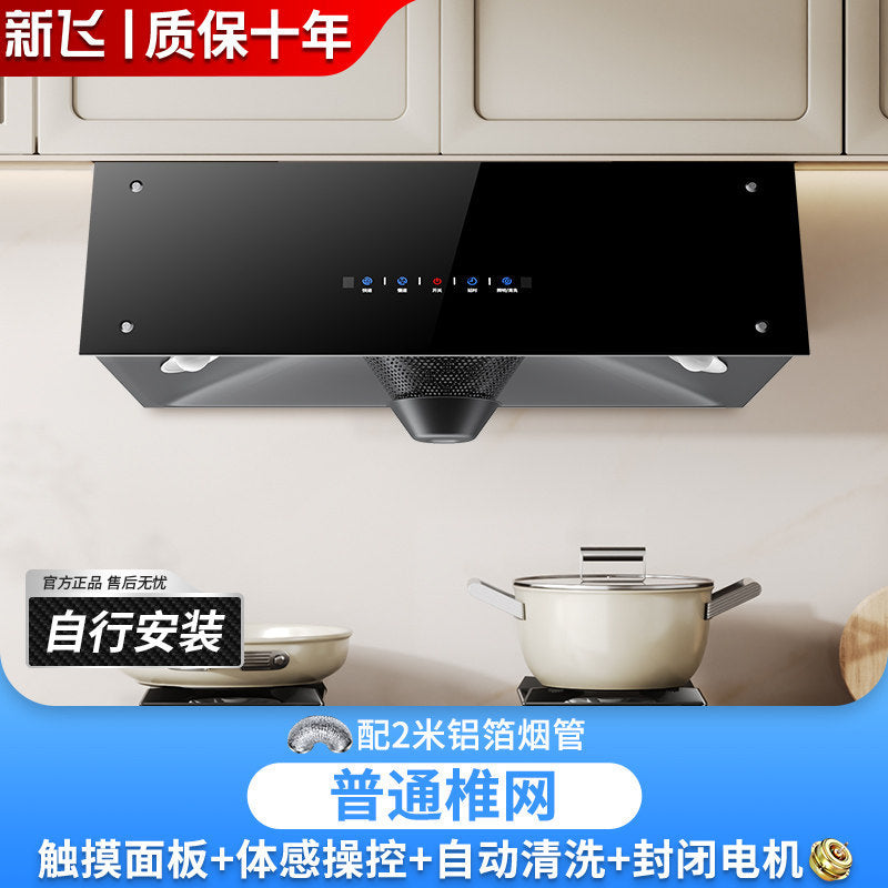 Wholesale xinfei range hood for home kitchen chinoiserie large suction exhaust small rental old-fashioned range hood