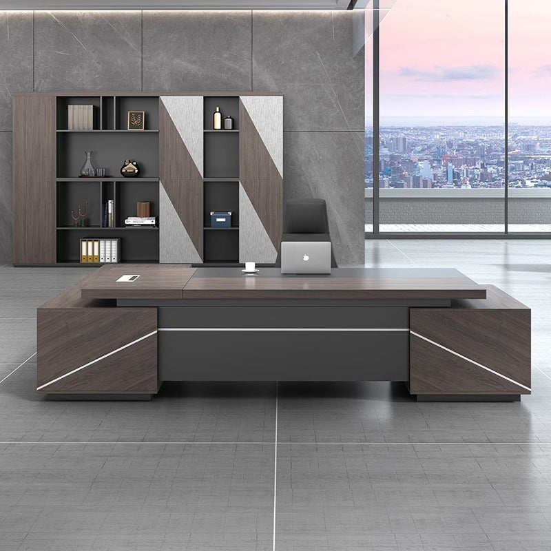 Office furniture boss desk supervisor desk manager desk office desk and chair combination panel executive desk 1.6*0