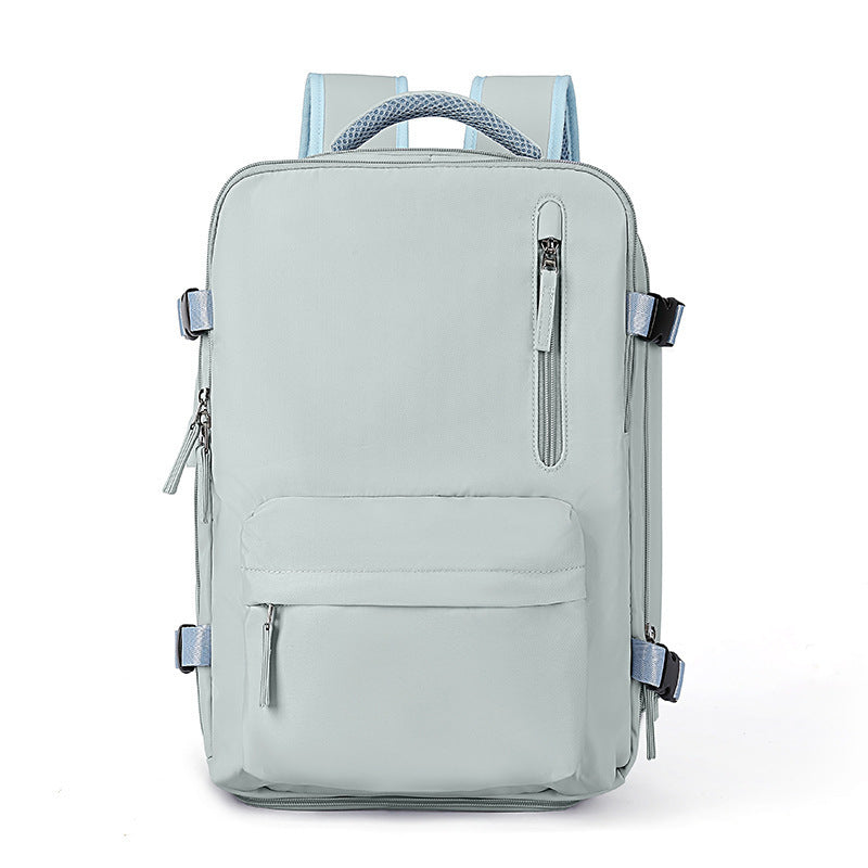 Cross-border new travel backpack Large capacity multi-functional luggage Dry and wet storage backpack Short business trip mommy bag