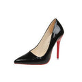 Export high heels bed women's stiletto heels 2026 new arrivalsummer black red bottom super high heels sexy pointed toe flats