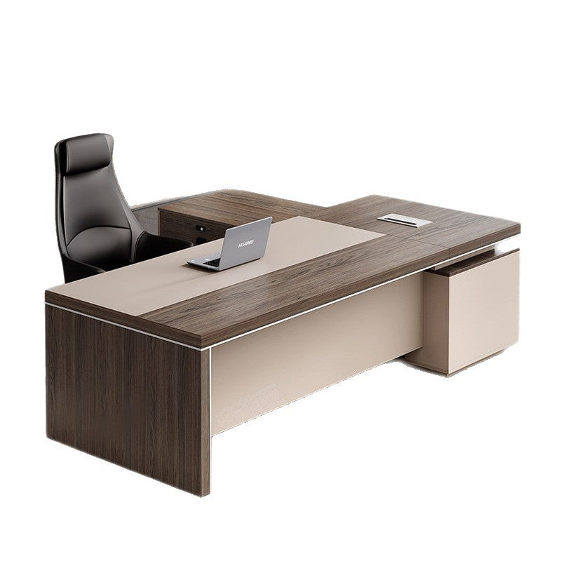 Saint li executive desk - modern minimalist office furniture for managers and supervisors - office desk and chair set - executive office desk