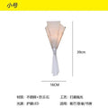 Maison domin used spanish imitation marble retro handheld flower wall lamp bedroom living room decorative wall lamp