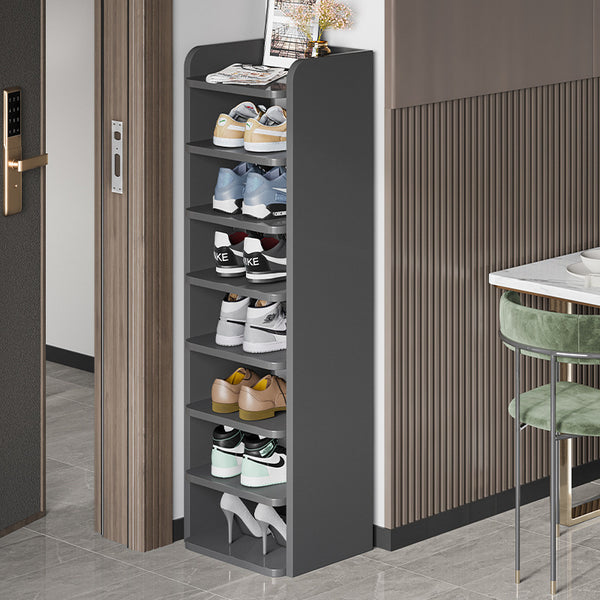 Entry door Small narrow shoe rack Home door 2025 new explosion storage Indoor simple multi-layer baffle shoe cabinet
